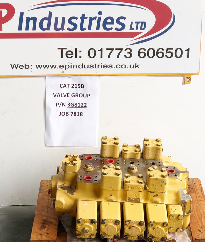 CAT 215B Valve Group — 3G8122