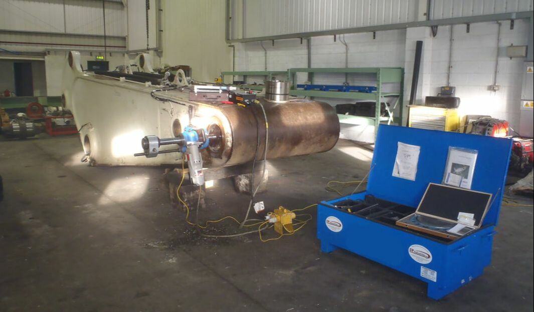 Machining and welding equipment in the EP Industries workshop