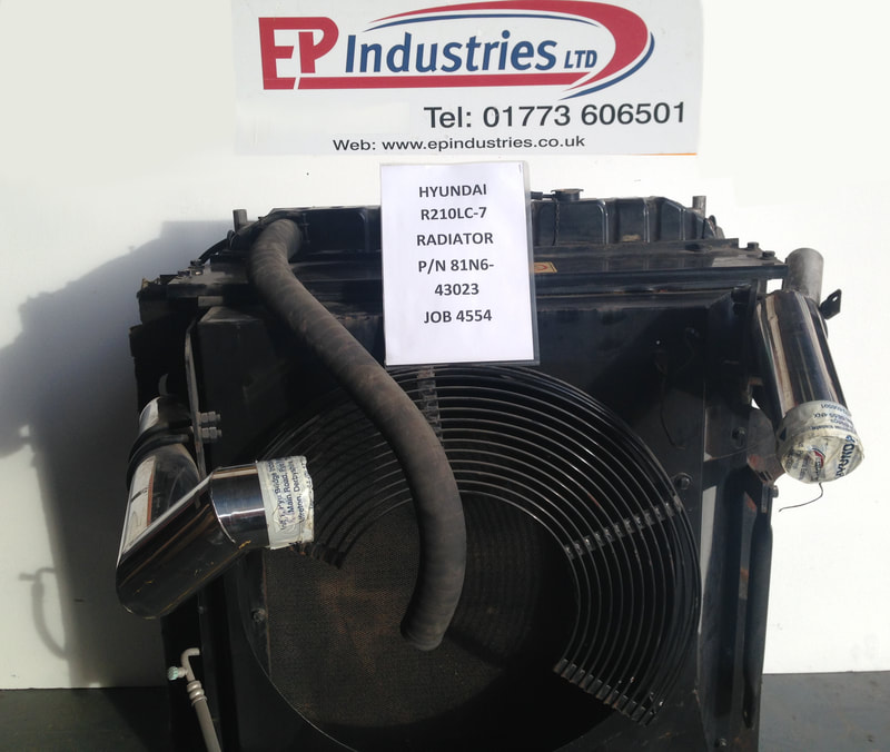 Hyundai R210LC-7 Radiator — 81N6-43023