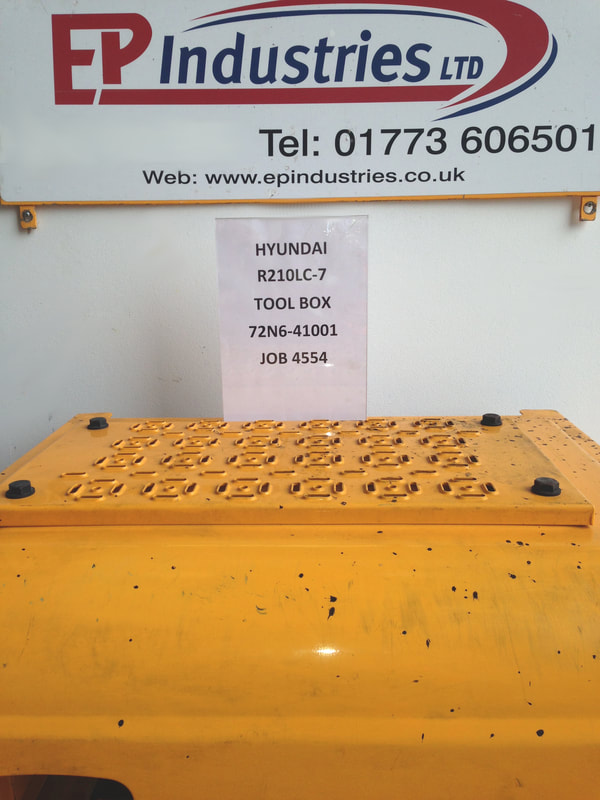 Hyundai R210LC-7 Tool Box — 72N6-41001