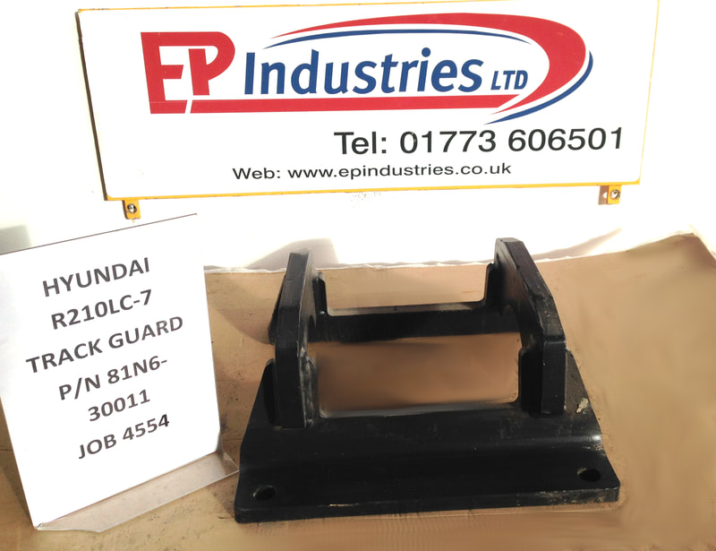Hyundai R210LC-7 Track Guard — 81N6-30011