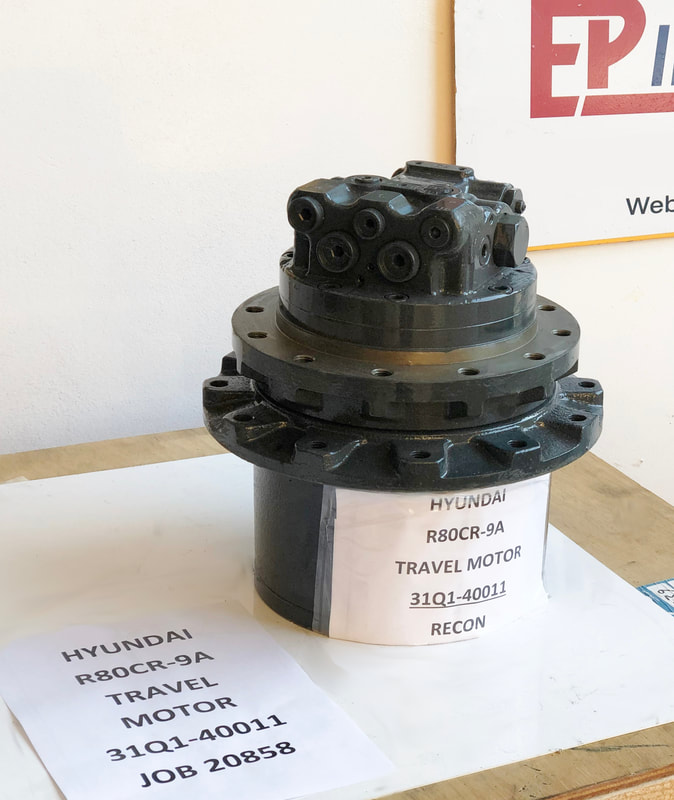 Hyundai R80CR-9A Travel Motor — 31Q1-40011