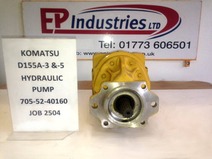 Komatsu D155A-3/-5 Hydraulic Pump — 705-52-40160