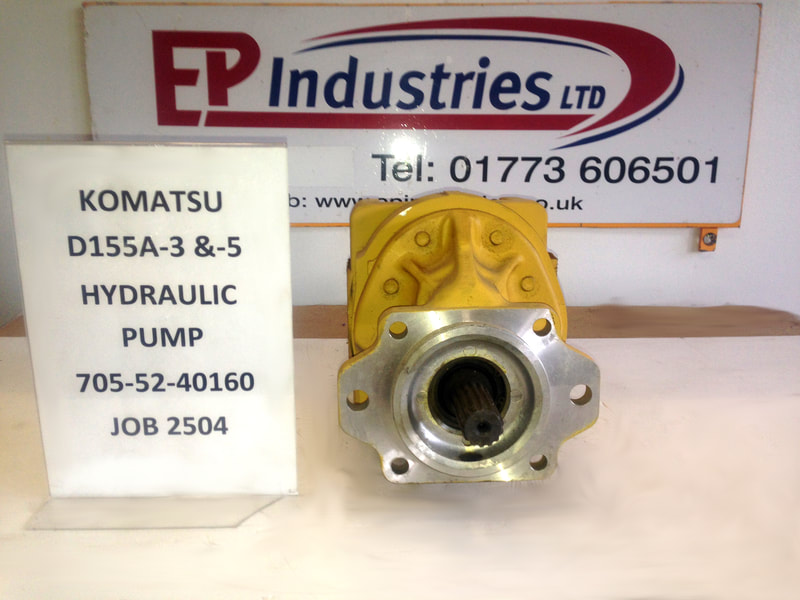 Komatsu D155A-3/-5 Hydraulic Pump — 705-52-40160