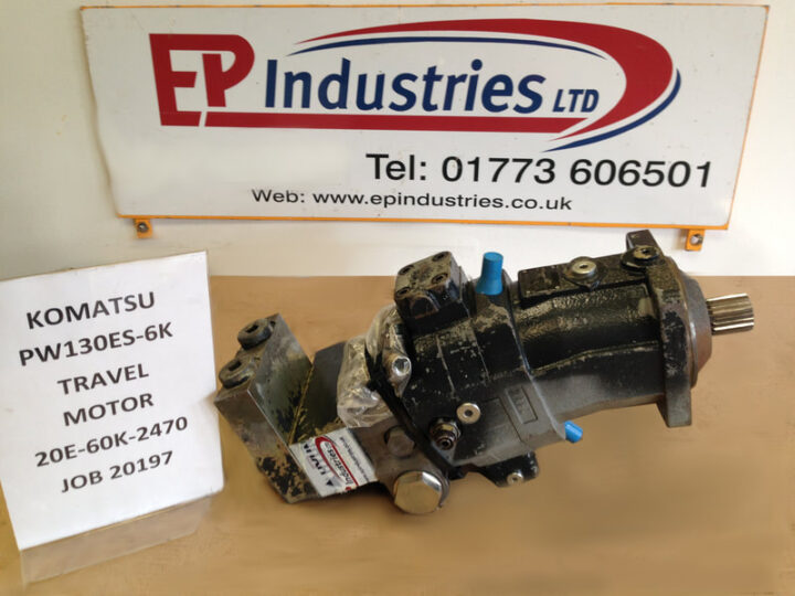 Komatsu PW160ES-6K Travel Motor — 20E-60K-2470