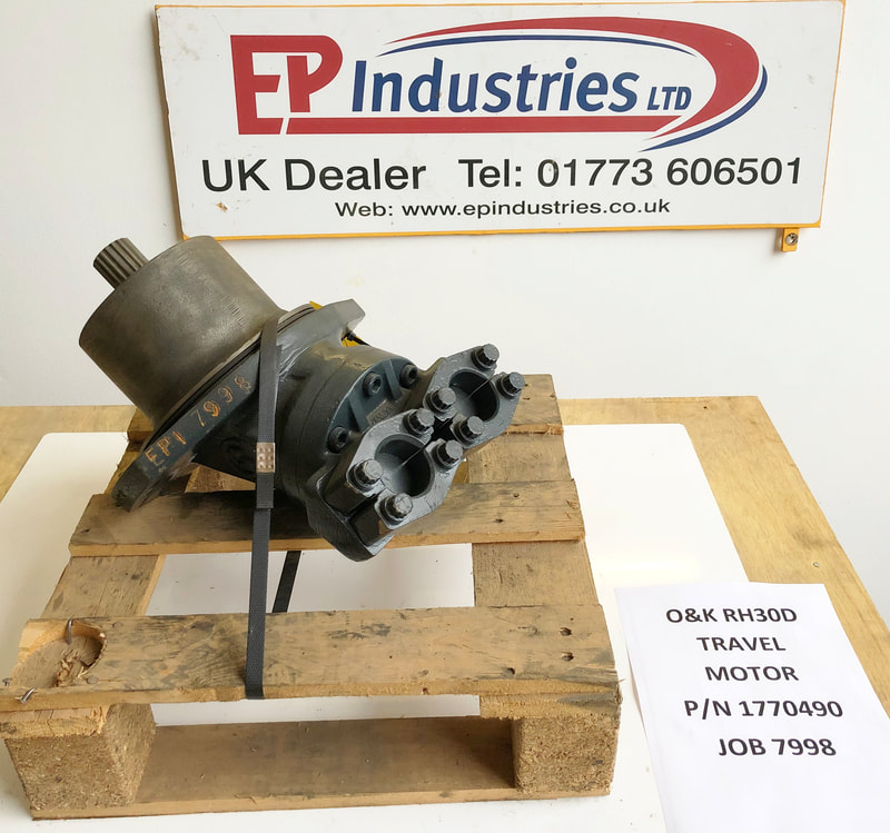 O&K RH30D Travel Motor — 1770490