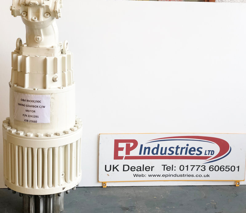 O&K RH30E/RH90C Swing Gearbox + Motor — 2241291