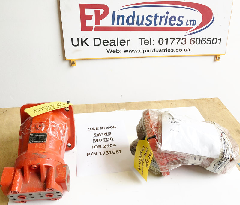 O&K RH90C Swing Motor — 1731687